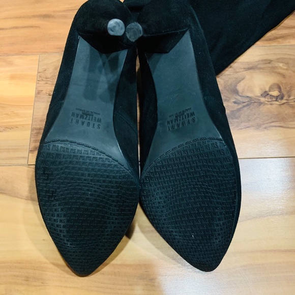 Stuart Weitzman Jefe Suede Boot - Picture 4 of 14